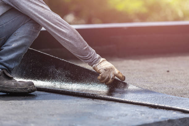 Professional Basement Waterproofing technician working in Advance, NC